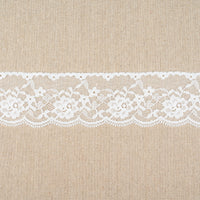 Flat Nylon Lace Trimming Antique White – 9 Widths & Patterns – 5m Lengths