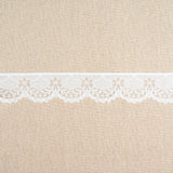 Flat Nylon Lace Trimming Antique White – 9 Widths & Patterns – 5m Lengths