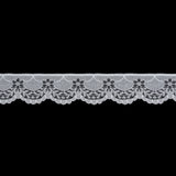 Flat Nylon Lace Trimming Antique White – 9 Widths & Patterns – 5m Lengths