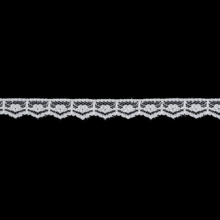 Flat Nylon Lace Trimming Antique White – 9 Widths & Patterns – 5m Lengths - ThreadandTrimmings