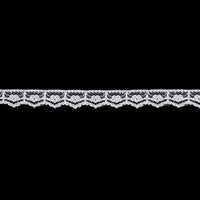 Flat Nylon Lace Trimming Antique White – 9 Widths & Patterns – 5m Lengths