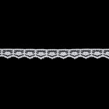 Flat Nylon Lace Trimming Antique White – 9 Widths & Patterns – 5m Lengths