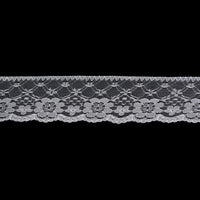 Flat Nylon Lace Trimming Antique White – 9 Widths & Patterns – 5m Lengths