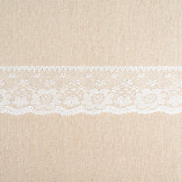 Flat Nylon Lace Trimming Antique White – 9 Widths & Patterns – 5m Lengths