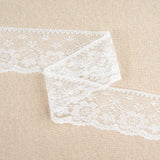 Flat Nylon Lace Trimming Antique White – 9 Widths & Patterns – 5m Lengths