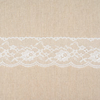 Flat Nylon Lace Trimming Antique White – 9 Widths & Patterns – 5m Lengths