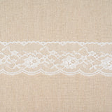 Flat Nylon Lace Trimming Antique White – 9 Widths & Patterns – 5m Lengths