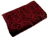 Sequin Dancewear Stretch Fabric - Polyester/Spandex  58 Inch Wide  310 GSM