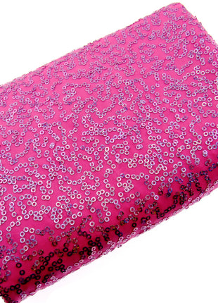 Sequin Dancewear Stretch Fabric Polyester/Spandex  58 Inch Wide  310 GSM - ThreadandTrimmings