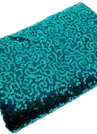 Sequin Dancewear Stretch Fabric Polyester/Spandex  58 Inch Wide  310 GSM - ThreadandTrimmings