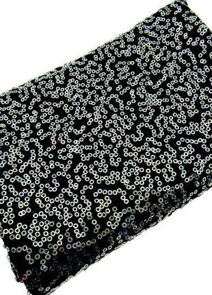Sequin Dancewear Stretch Fabric Polyester/Spandex  58 Inch Wide  310 GSM - ThreadandTrimmings