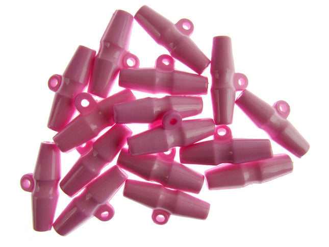 Duffle Coat Toggle Barrel Buttons with Shank 38mm Plastic Choose Col & Qty CT153 - ThreadandTrimmings