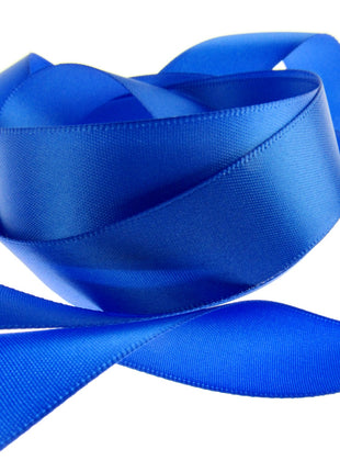 Double Sided Satin Ribbon with a Woven Edge - 25mm (1") - Quality Ribbon - ThreadandTrimmings