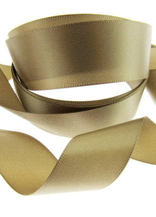 Double Sided Satin Ribbon with a Woven Edge - 25mm (1") - Quality Ribbon - ThreadandTrimmings