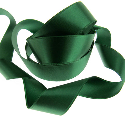 Double Sided Satin Ribbon with a Woven Edge - 25mm (1") - Quality Ribbon - ThreadandTrimmings