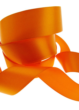 Double Sided Satin Ribbon with a Woven Edge - 25mm (1") - Quality Ribbon - ThreadandTrimmings