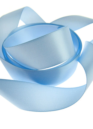 Double Sided Satin Ribbon with a Woven Edge - 25mm (1") - Quality Ribbon - ThreadandTrimmings