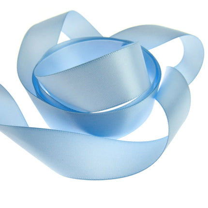 Double Sided Satin Ribbon with a Woven Edge - 25mm (1") - Quality Ribbon - ThreadandTrimmings