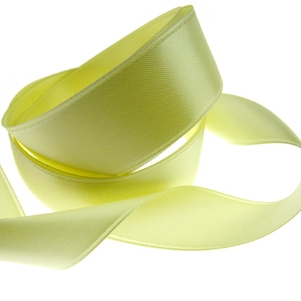 Double Sided Satin Ribbon with a Woven Edge - 25mm (1") - Quality Ribbon - ThreadandTrimmings