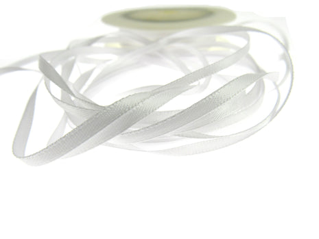 Thin Satin Ribbon - 10 Meter Lengths - Big Colour Range -3mm Double Faced Ribbon - ThreadandTrimmings