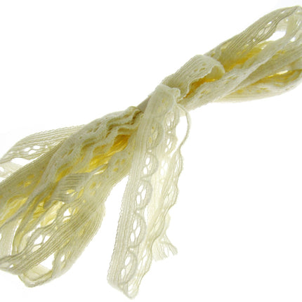 Lace Bundles - 3m Bundles - Straight Flat Lace Trimmings - ThreadandTrimmings