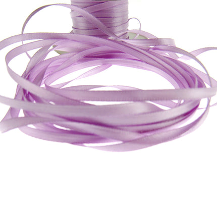Thin Satin Ribbon - 10 Meter Lengths - Big Colour Range -3mm Double Faced Ribbon - ThreadandTrimmings