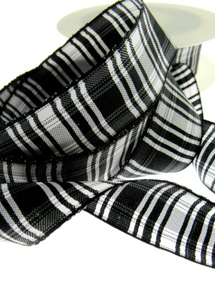 Scottish Tartan Ribbon Black Watch, Cameron, Buchanan, Mackenzie, Dress Stuart - ThreadandTrimmings