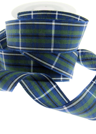 Scottish Tartan Ribbon Black Watch, Cameron, Buchanan, Mackenzie, Dress Stuart - ThreadandTrimmings