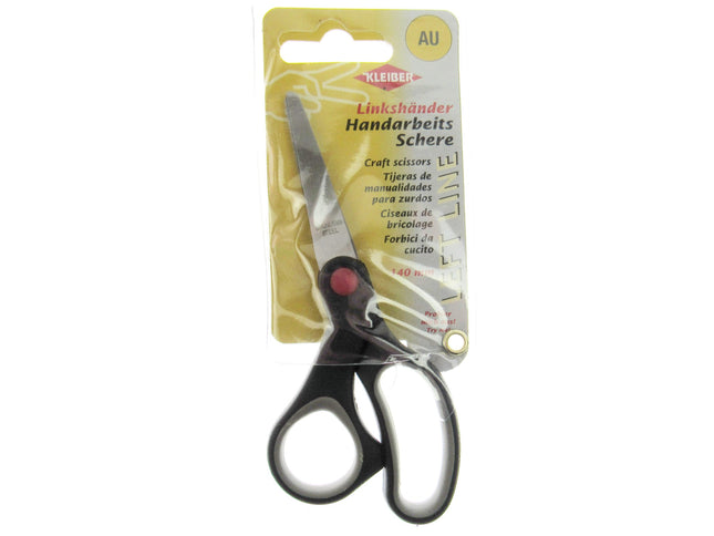 Left Handed Stainless Steel Craft Scissors - 140mm - Kleiber