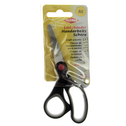 Left Handed Stainless Steel Craft Scissors - 140mm - Kleiber