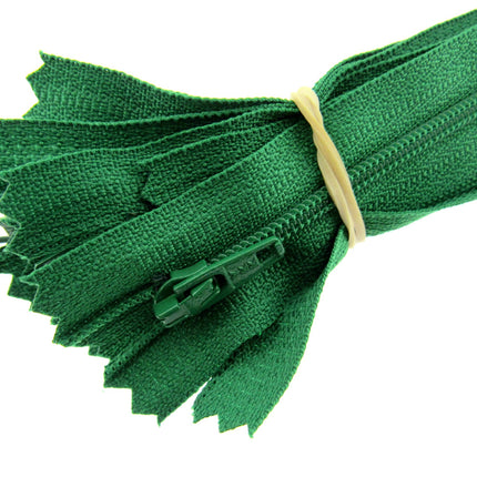 YKK Nylon Zips Closed End Zips Pockets 4" / 5 " / 6" / 7" Skirt Trouser Pouch - ThreadandTrimmings