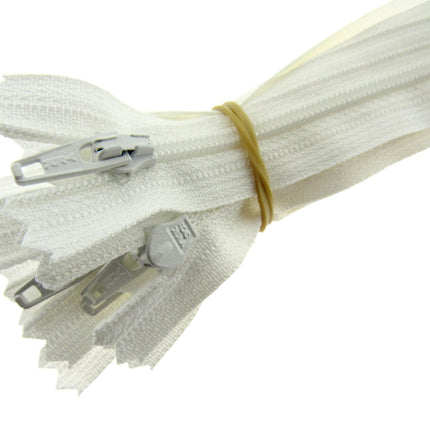 YKK Nylon Zips Closed End Dress Cushion Zips 18", 20" or 22" High Quality Zip - ThreadandTrimmings