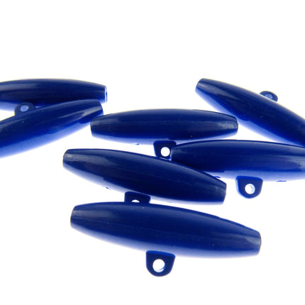 Large Toggle Buttons - 38mm Long - 6 Pack - 6 Colours - Clearance - ThreadandTrimmings