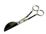 Bent Applique Stainless Steel Craft Scissors - 6" Ideal for Machine Embroidery