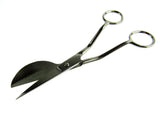 Bent Applique Stainless Steel Craft Scissors - 6" Ideal for Machine Embroidery