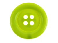 Round Extra Large Clown Buttons - 14 Colours & 3 Sizes  4-Hole Plastic Buttons