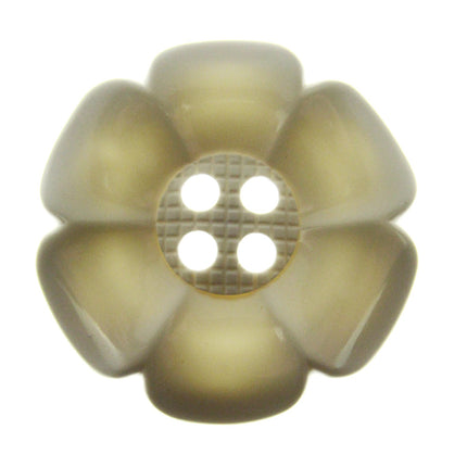 Extra Large  Flower Buttons Daisy Clown Buttons 65mm 3pcs 4 Hole CN77 - ThreadandTrimmings