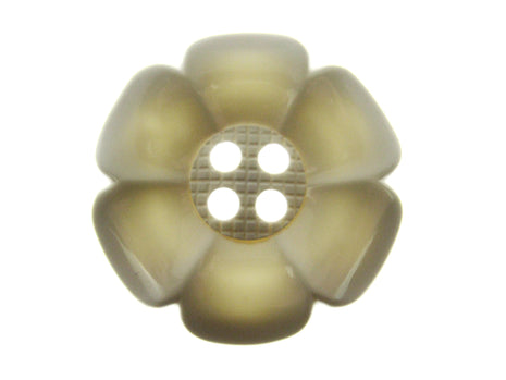 Extra Large  Flower Buttons Daisy Clown Buttons 65mm 3pcs 4 Hole CN77 - ThreadandTrimmings