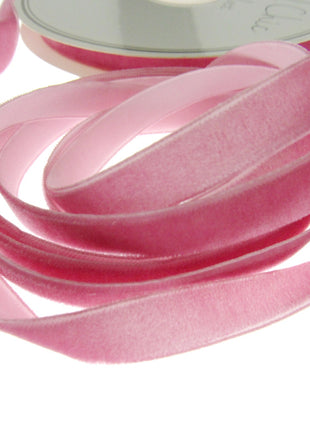 Velvet Ribbon Trimming Tape 9mm Wide Assorted Colours - ThreadandTrimmings
