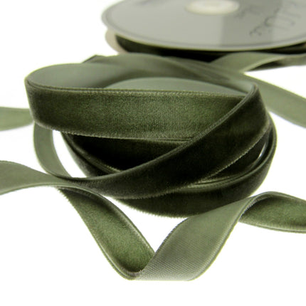 Velvet Ribbon Trimming Tape 9mm Wide Assorted Colours - ThreadandTrimmings