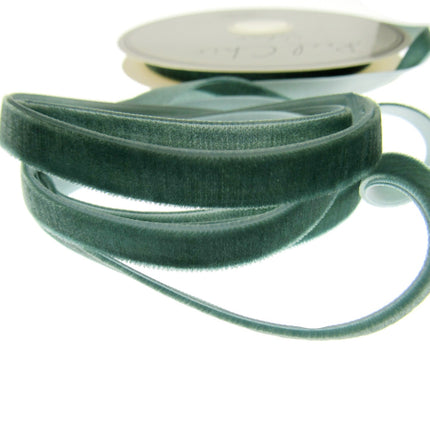 Velvet Ribbon Trimming Tape 9mm Wide Assorted Colours - ThreadandTrimmings