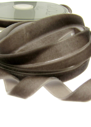 Velvet Ribbon Trimming Tape 9mm Wide Assorted Colours - ThreadandTrimmings