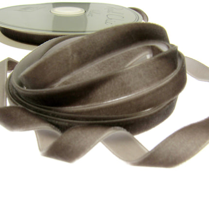 Velvet Ribbon Trimming Tape 9mm Wide Assorted Colours - ThreadandTrimmings