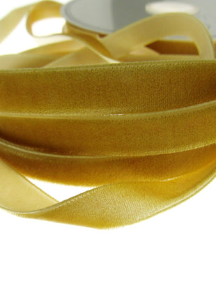 Velvet Ribbon Trimming Tape 9mm Wide Assorted Colours - ThreadandTrimmings