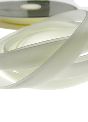 Velvet Ribbon Trimming Tape 9mm Wide Assorted Colours - ThreadandTrimmings