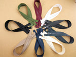 Two Way Plastic Delrin Open End Zips - 2 Way Open End Zips - 9 Colours 10 Sizes