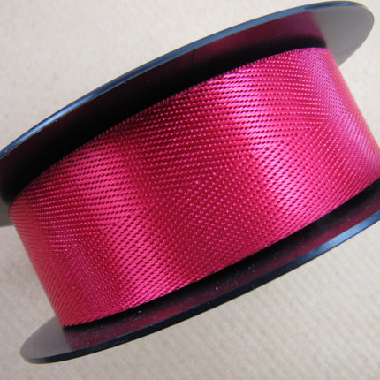 Webbing Shiny Seatbelt Herringbone Webbing for Bag Making - 40mm Wide