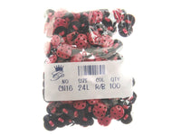 Ladybird Buttons (sizes 15mm & 20mm) CN16