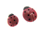 Ladybird Buttons (sizes 15mm & 20mm) CN16