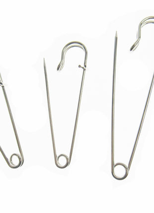 Kilt Pins Nickel Plated Steel 144 pcs Available in 3 sizes 63mm, 75mm & 100mm